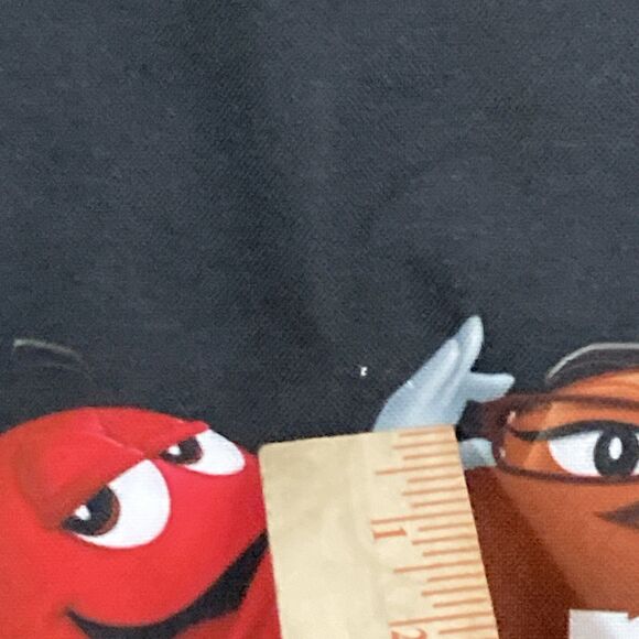 NWT M & M’s World Peanuts Black Zip Large Bag - Picture 5 of 11